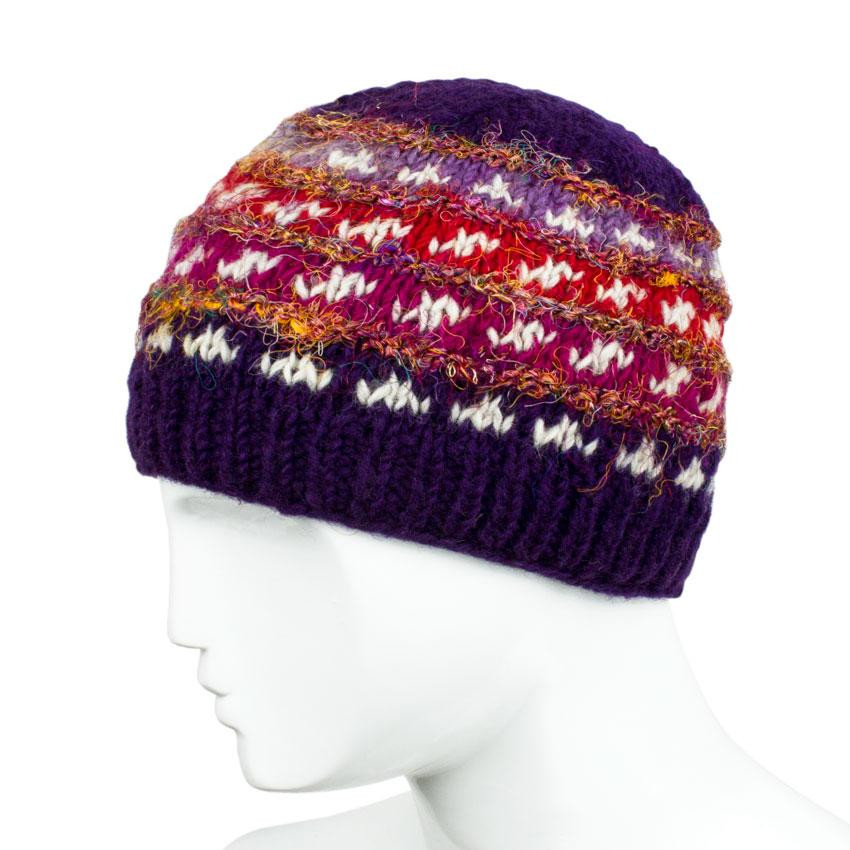 Шапка зимова жіноча з вовни Київ - фото 1