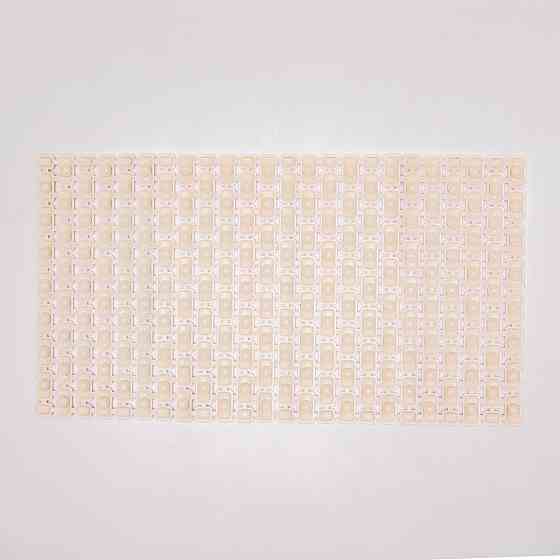 Килимок для душу із полівінілхлориду на присосках 73×40 см Білий HP-42-8W Коломыя