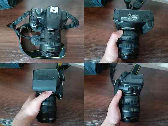 Дзеркальний фотоапарат Canon EOS 1000D + Об'єктив 18-55 Дзеркалка. Комплект. Б\У Харків