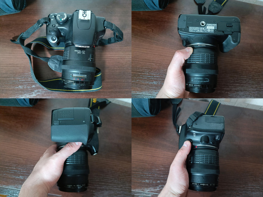 Дзеркальний фотоапарат Canon EOS 1000D + Об'єктив 18-55 Дзеркалка. Комплект. Б\У Харків - фото 3