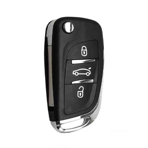 Выкидной ключ, корпус под чип, 3кн, Peugeot, ниша CE0523, HU83, NEW Киев