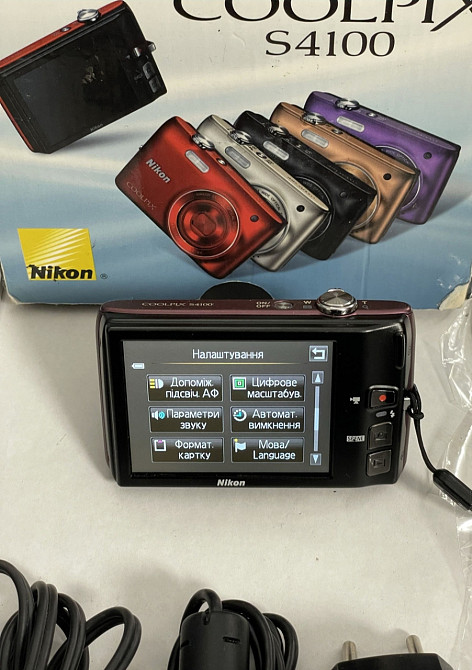Фотоаппарат Nikon COOLPIX S4100 Киев - изображение 4