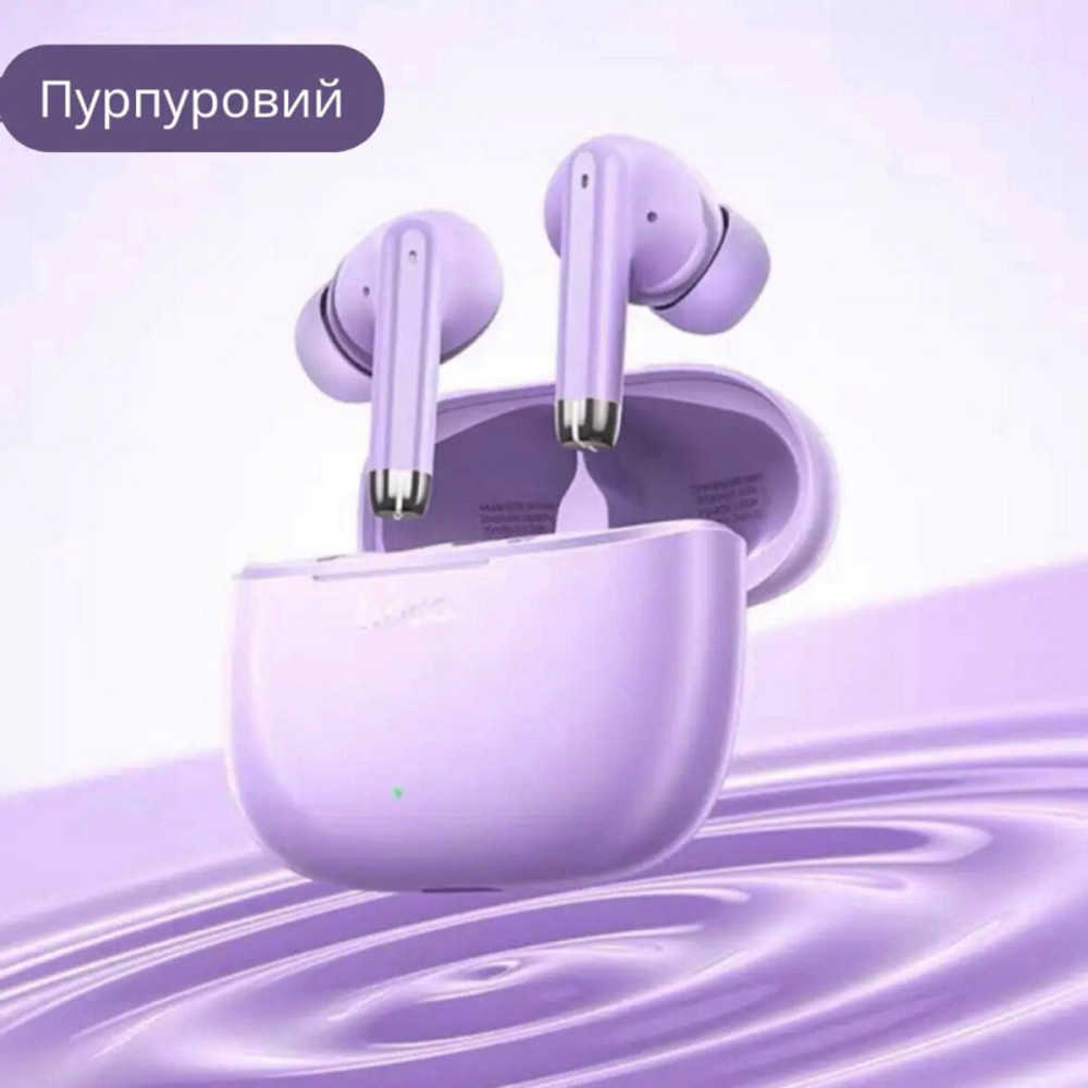 Навушники HOCO EQ2 Thought true wireless BT headset Purple Киев - изображение 3