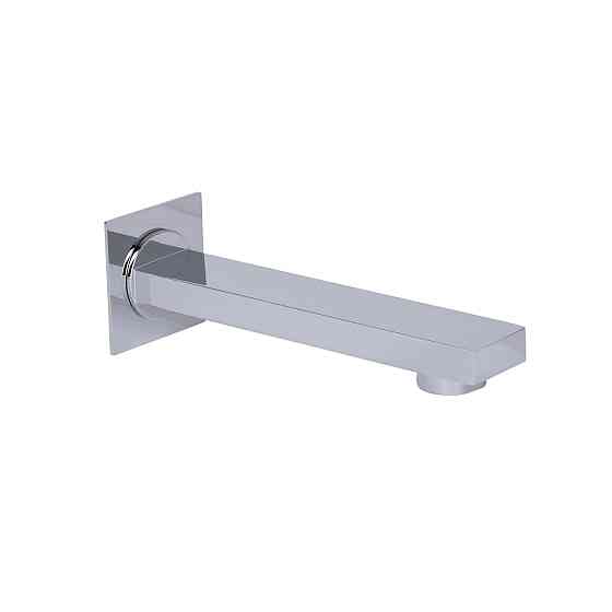 Вилив для систем прихованого монтажу Qtap Vytok 180 мм прямокутний QTVYT246CRM45932 Chrome Київ