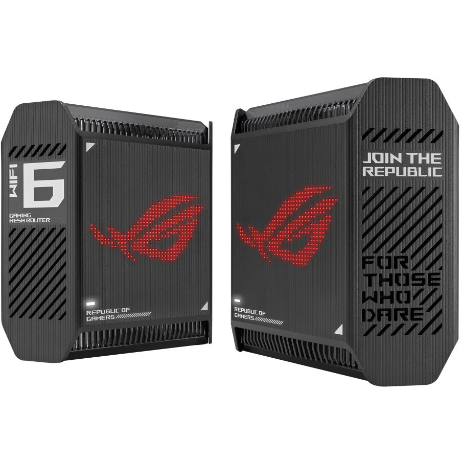 Wi-Fi Mesh система Asus ROG Rapture Gaming Mesh System GT6 Black 2PK (B-2-PK) Black Харків - фото 15