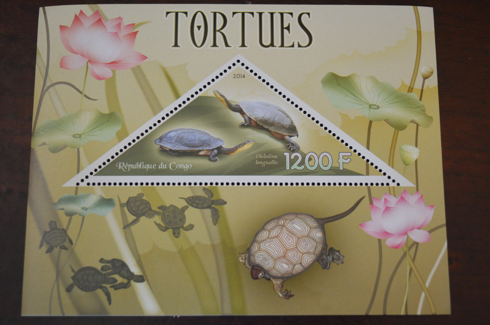 Конго. Фауна. Личности. Блок. 2014 р. (А-34) Полтава - фото 1