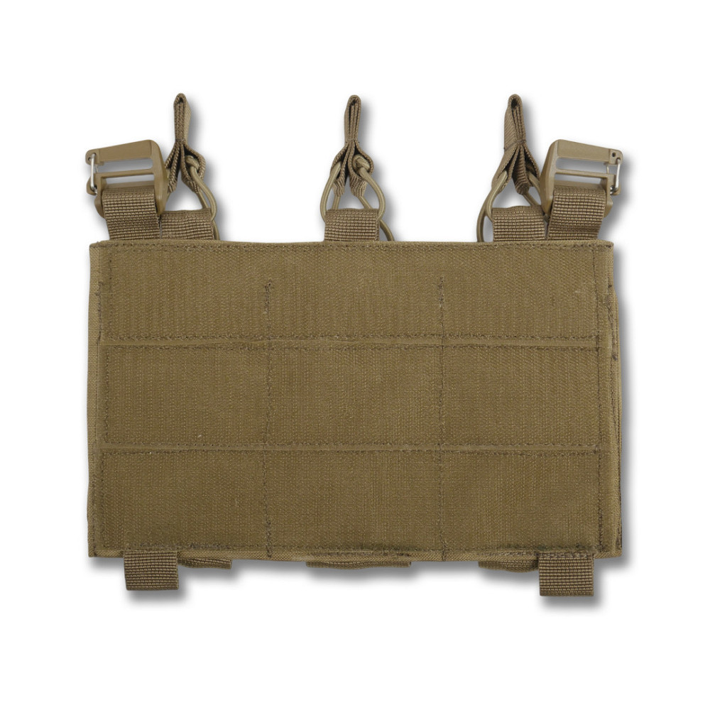 Зʼємна передня панель до плитоноски з підсумками під 3 магазини койот Київ - фото 3