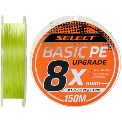 Шнур Select Basic PE 8x 150m Light Green 1.5/0.18mm 22lb/10kg (1870.31.41) Винница - изображение 1
