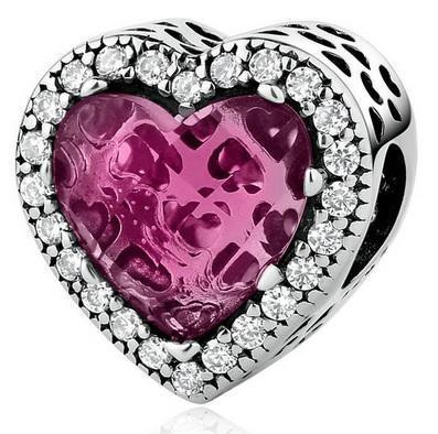 Серебряный шарм Пандора  