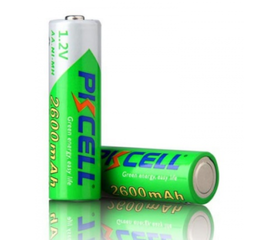 Аккумулятор PKCELL 1.2V AA 2600mAh NiMH Already Charged, 2 штуки в блистере цена за блистер, Q12 Полтава