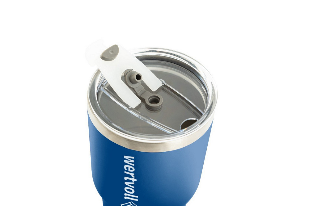 WERTVOLL Термокружка WERTVOLL "YUMMY" 900 мл SS синя RX-7002BU Коломия - фото 9