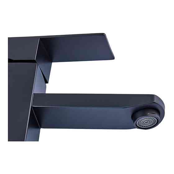 Змішувач для умивальника зі сталі SUS304 Zerix KUB-001 Black Харків