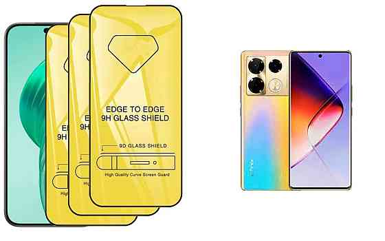 Захисне скло DefenzoGlass для Infinix Note 40, Note 40 Pro – подвійна міцність Київ