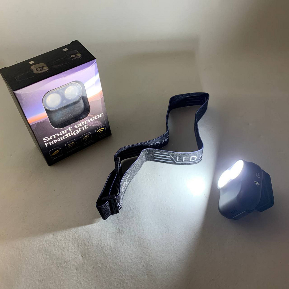 Потужний акумуляторний налобний ліхтарик, Світлодіодний ліхтар для роботи на голові YL-50 Львів - фото 2