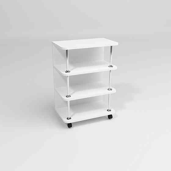 Тумба мобильная ТМ-3, Белый, 500/300/700 Львов