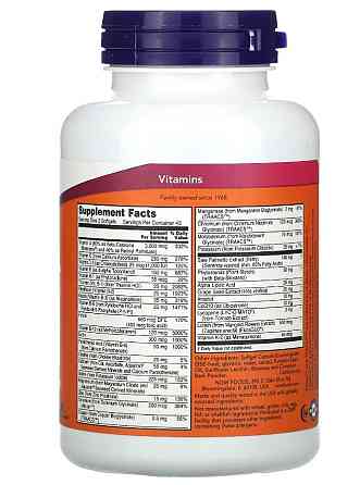 Мультивітаміни для чоловіків (Adam Softgels) 180 капсул Київ