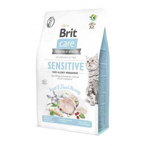 Корм сухой Brit Care Cat Grain Free Insect для взрослых кошек с пищевой непереносимостью с насекомыми и рыбой 2 кг Киев