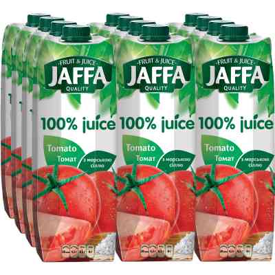 Сік Jaffa Томатний сік з сіллю 950 мл (4820003684931) Вінниця