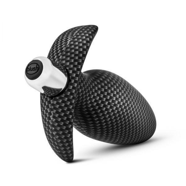 Анальная пробка с вибрацией 3 в 1 BLUSH SPARK THROTTLE AV-01 CARBON FIBER Sex Aura Киев - изображение 4