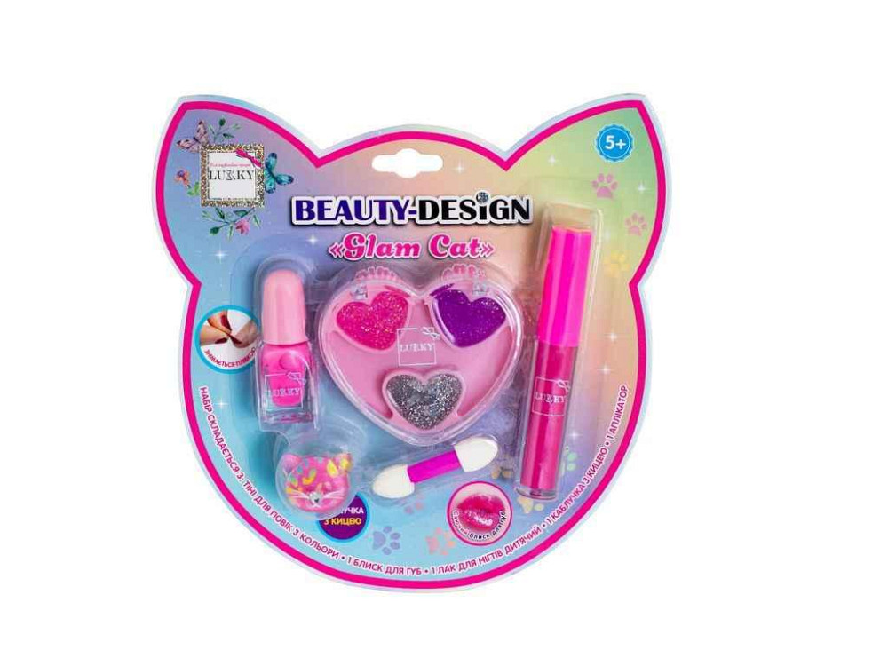 Набір косметики для дівчат Glam cat T26315 ТМ LUKKY Київ - фото 1