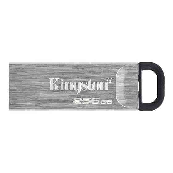 Флешка flash Kingston USB накопичувач 3.2 DT Kyson 256GB, колір сіро-чорний DTKN / 256GB Одеса