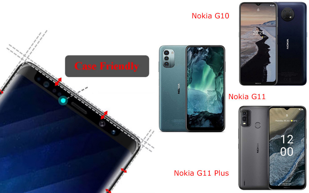 Захисне скло HyperGlass Pro для Nokia G10, Nokia G11, Nokia G11 Plus – максимальна чутливість та захист Київ - фото 4