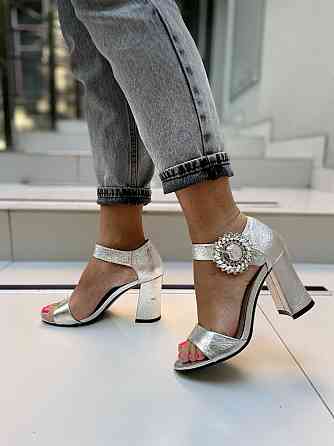 MISSKA Босоніжки жіночі MISSKA D287-V2340 срібні (літо, еко-шкіра) (4452) 35р.37р.39р. Коломия