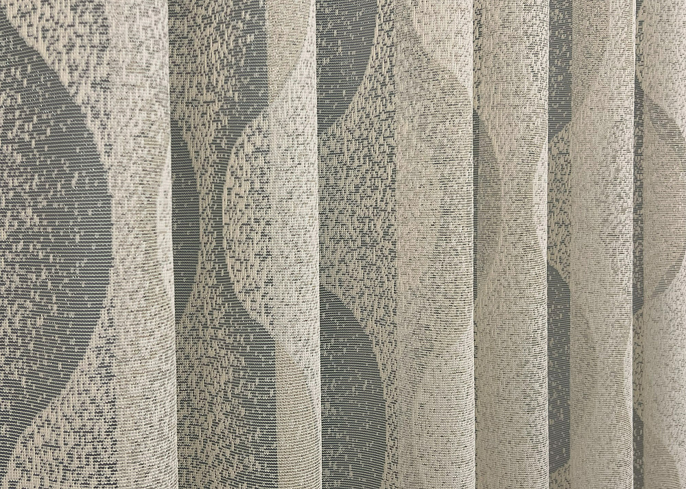 Тюль VR-Textil 1999т Жакард Бежевий 400х270 см (42-1016) Київ - фото 6