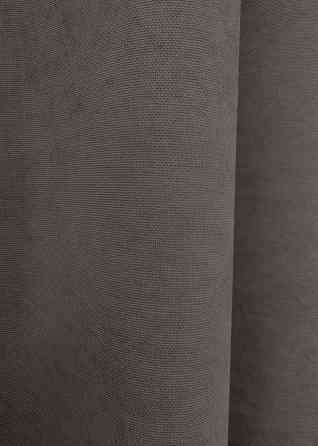 Шторна тканина мікровелюр Petek YL колір темно-сірий 1711ш Київ