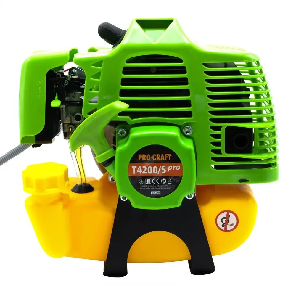 Мотокоса Procraft T4200/S Pro – 4.2 кВт, 52 см³, бензиновий тример для саду та дачі Львів - фото 1