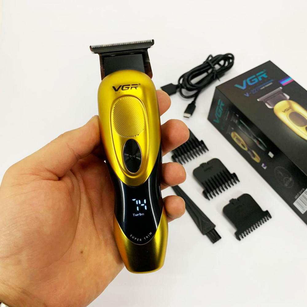 Машинка для стрижки короткої стрижки, Професійний тример з насадками Профі машинка для волосся SZ-16 Івано-Франківськ - фото 9