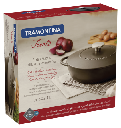 Каструля Tramontina Trento (4,1 л) 28 см (6747186) Київ