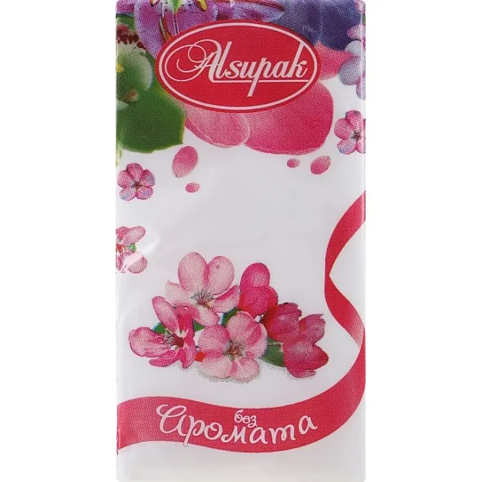 Cухі серветки alsupak без аромату (квітка) 10шт Гостомель - изображение 1