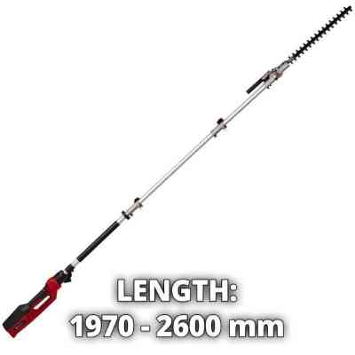 Кущоріз Einhell телескопічний GC-HH 9046, 900Вт, 460мм, крок 20мм, штанга 1.97-2.6м (3403880) Вінниця