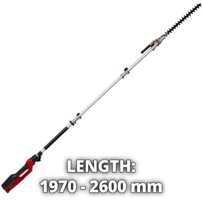 Кусторез Einhell телескопический GC-HH 9046, 900Вт, 460мм, шаг 20мм, штанга 1.97-2.6м (3403880) Винница - изображение 6