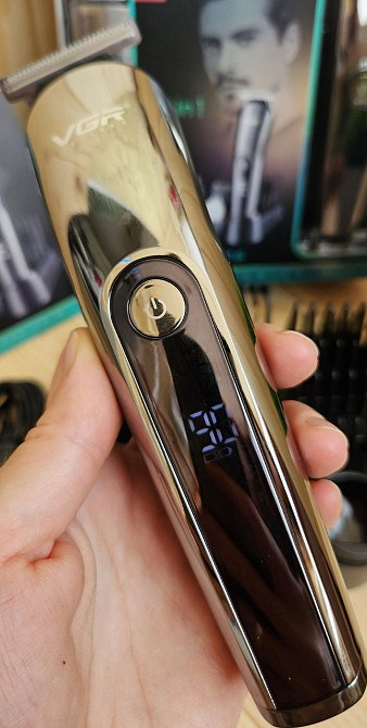 Машинка стрижка 11в1 триммер для голови бороды, аккамуляторная VGR 107 Харків - фото 5