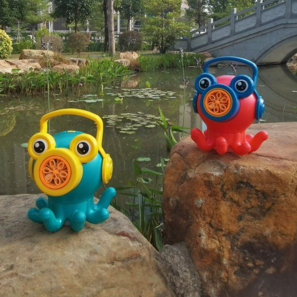 Генератор мильних бульбашок, мильні бульбашки для дітей на батарейках, дитяча іграшка-автомат для мильних бульбашок, рожевий Кам'янець-Подільський - фото 8