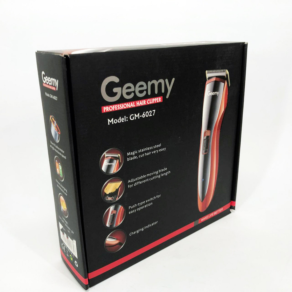 Стильна машинка для стрижки Pro, Електрична машинка для стрижки з насадками підстригання JS-32 Львів - фото 6