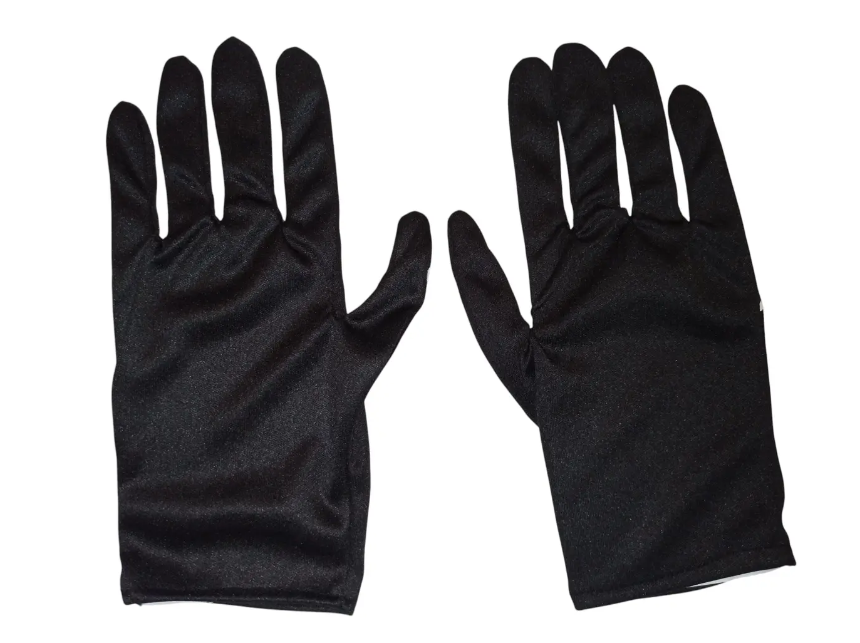 Рукавички на Хеллвін one size чорно-білий Київ - фото 5