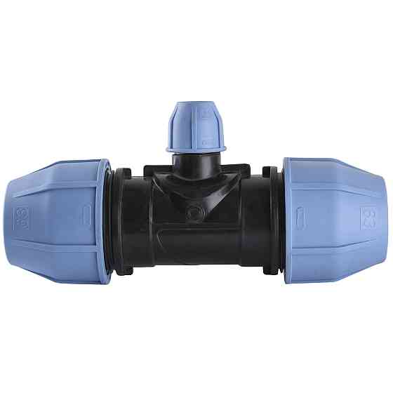 Трійник редукційний ПНД Vsplast 63*25*63 3004 (000007911) Київ