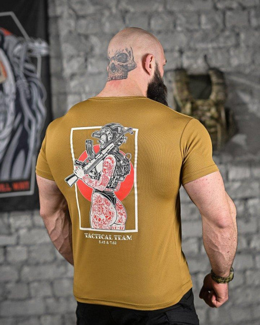 Тактична потовідвідна футболка подруга кайотДЛ6444 Одеса - фото 3