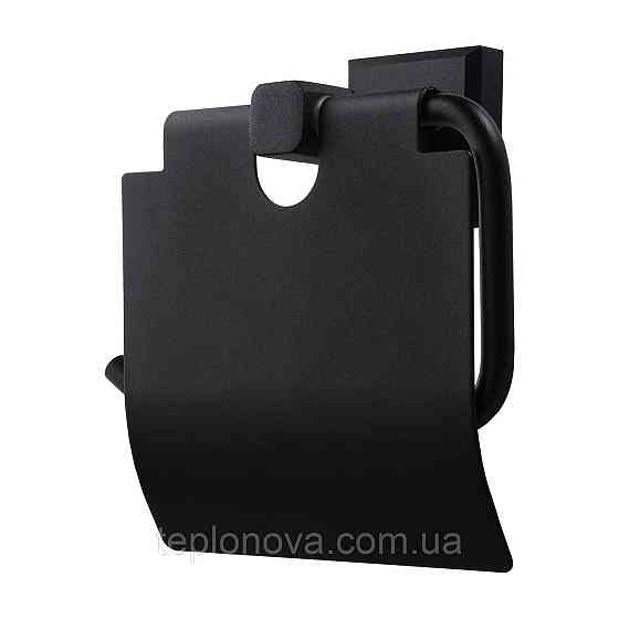 Тримач для туалетного паперу TOPAZ TКВ 9926-BL чорний Чернівці