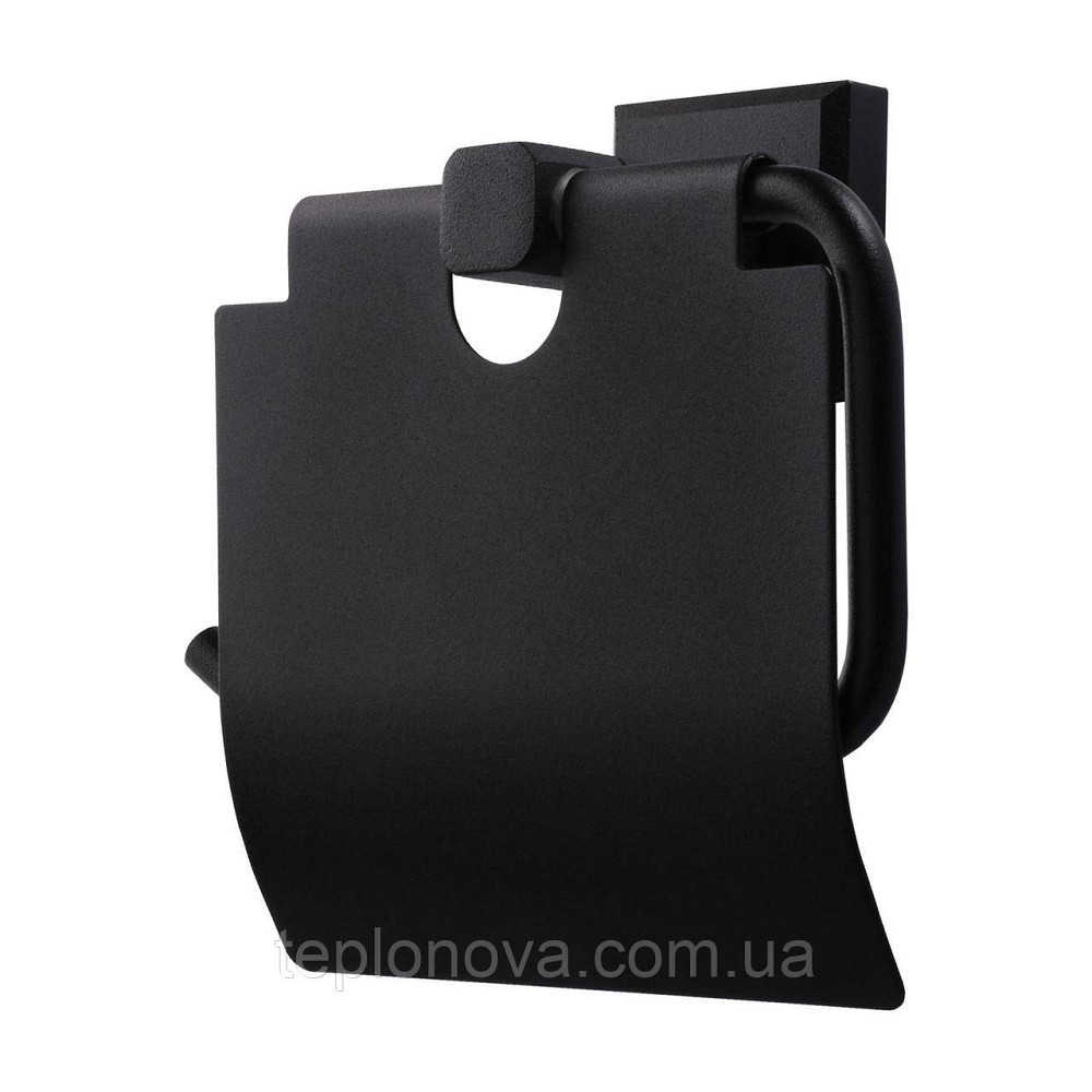 Тримач для туалетного паперу TOPAZ TКВ 9926-BL чорний Чернівці - фото 1