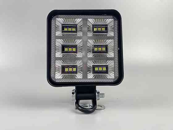 Фара LED квадратна 48W 6000K (18 діодів) (8.5 см х 8.5 см х 1.5 см) Mini Мукачево