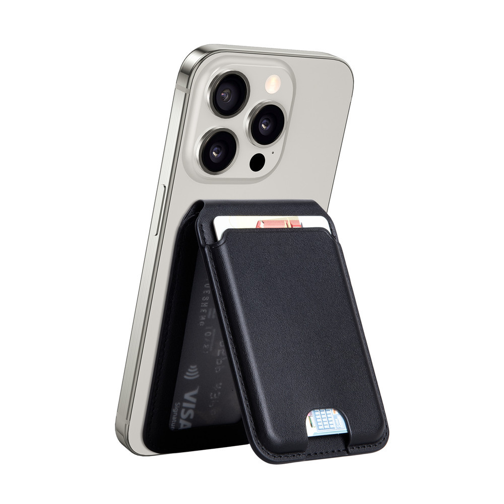 Картхолдер WIWU Mag Wallet Pro MW-003 Kevlar Black Одеса - фото 7