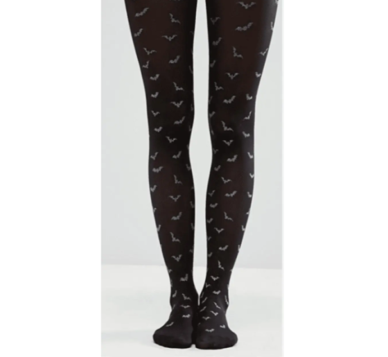 Колготки Хелловін дитячі Кажани 40 den чорний Київ