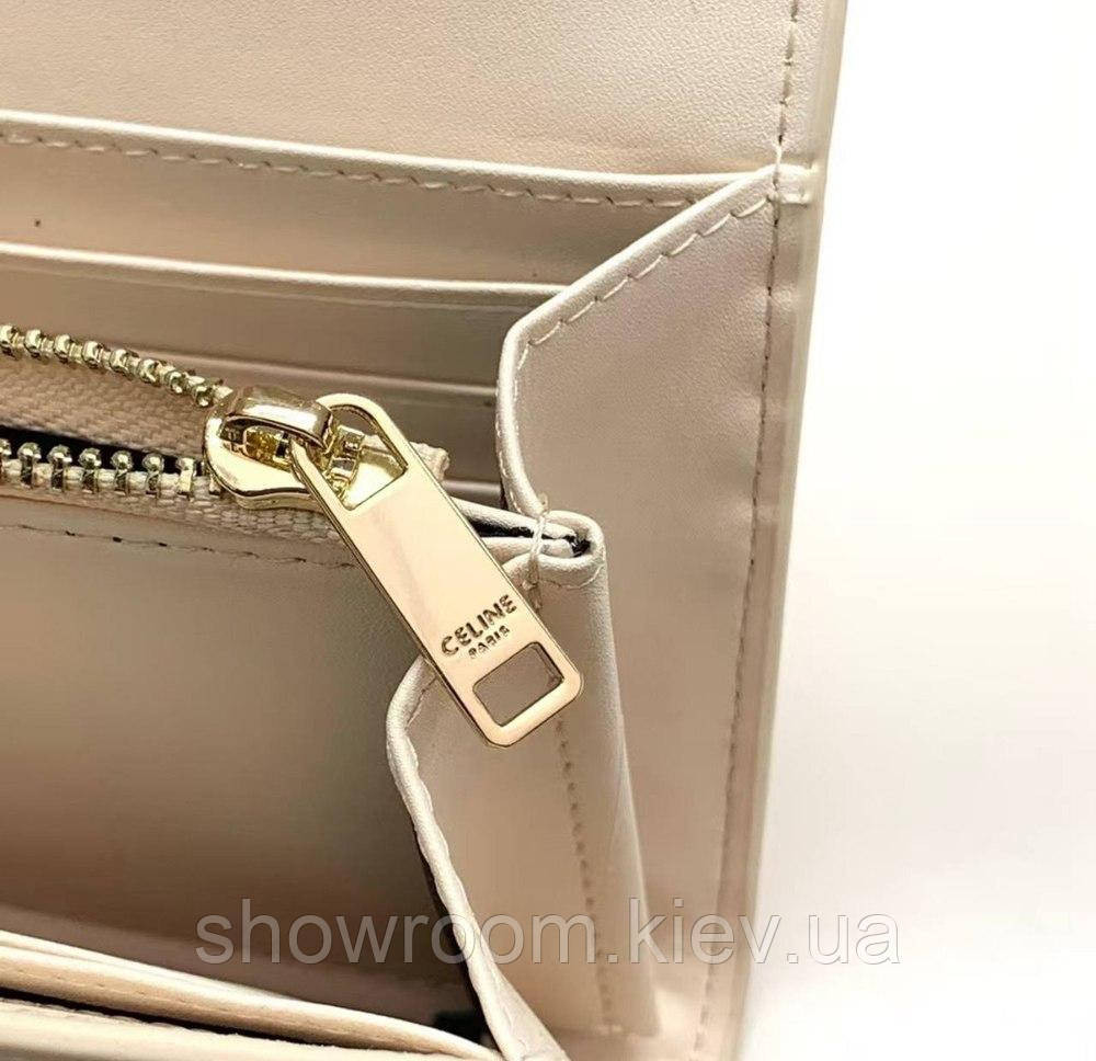 Брендовый женский кошелек (924) beige Киев - изображение 7
