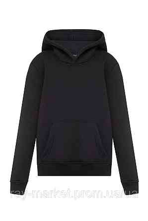 Худи детское утепленное Ray Basic Kids для мальчиков черное (K0403M-Black) 122-128 Киев
