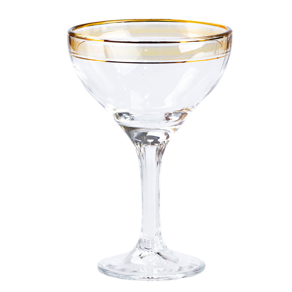 Келихи для коктейлів 2 штуки по 290 мл жовтий HP544 Київ - фото 2