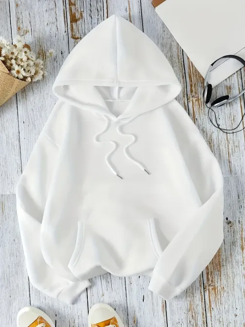 Худі жіноче, світшот білий, модна толстовка 2700265372 розмір 42 Дніпро - фото 2